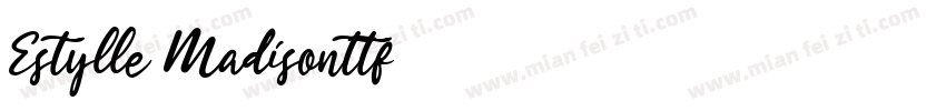 Estylle Madisonttf字体转换